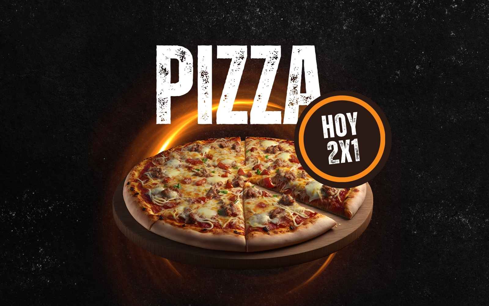 Martes de 2x1 en pizzas